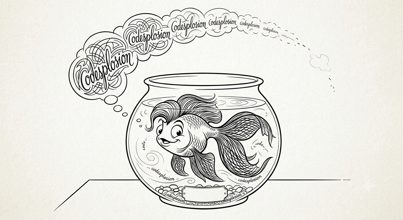 AI is a Goldfish